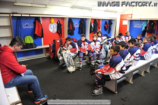 2014-12-07 Hockey Milano Rossoblu U12-Real Torino 0146 Squadra